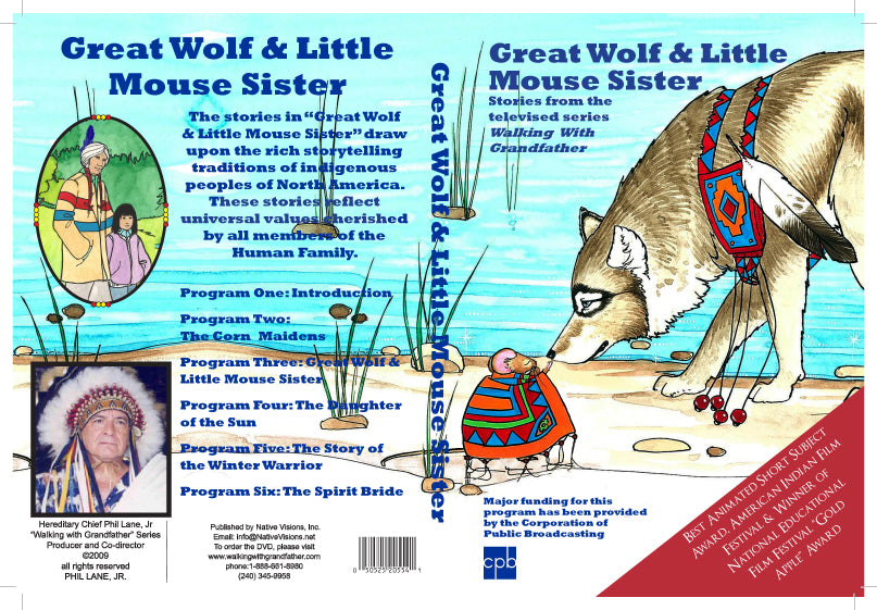 Best Selling Children's DVD- Great Wolf and Little Mouse Sister
